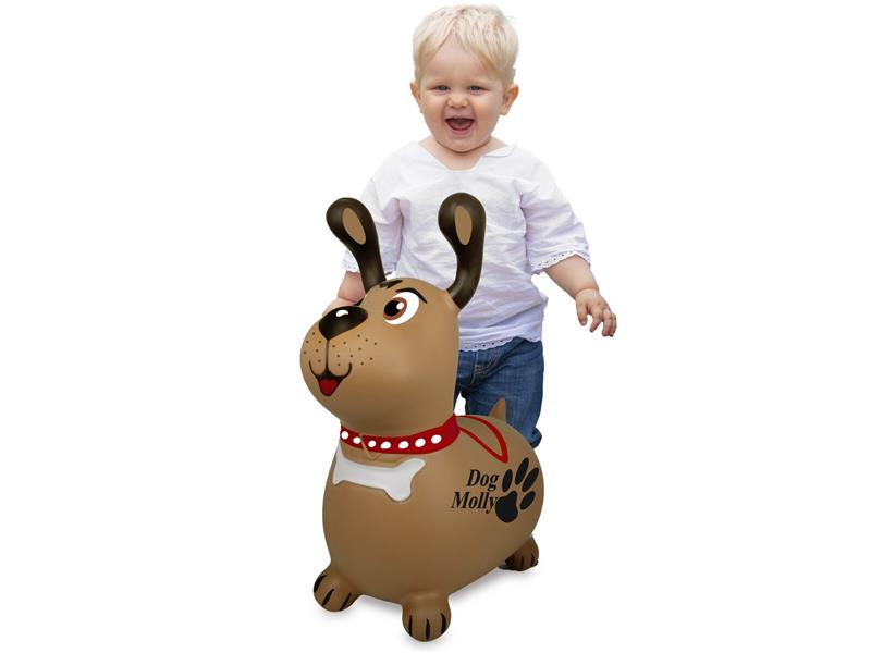 Jamara Psić Molly za jahanje i skakutanje, s pumpom, smeđa, BPA free - 18130008