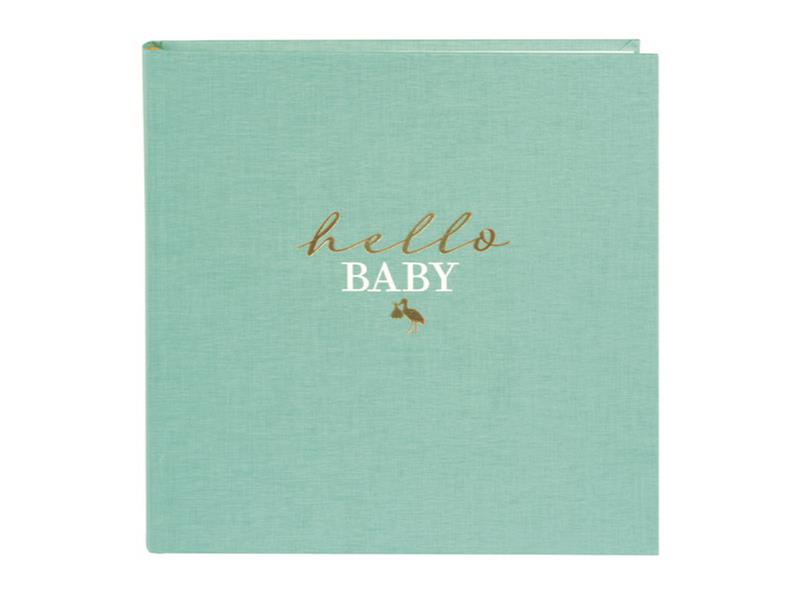 GOLDBUCH foto album Hello Baby aqua 30x31 60 bij str - 06060707