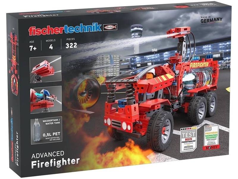 Fischertechnik slagalica STEM, 322 dijelova, 7+,Vatrogasac - 18050128