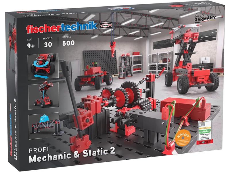 Fischertechnik slagalica STEM, 500 dijelova, 9+, Mehanika i Statika 2 - 18050147