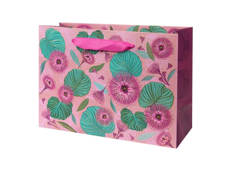 GOLDBUCH ukrasna vrećica 18x25 cm Tropical Leaves pink - 06060859