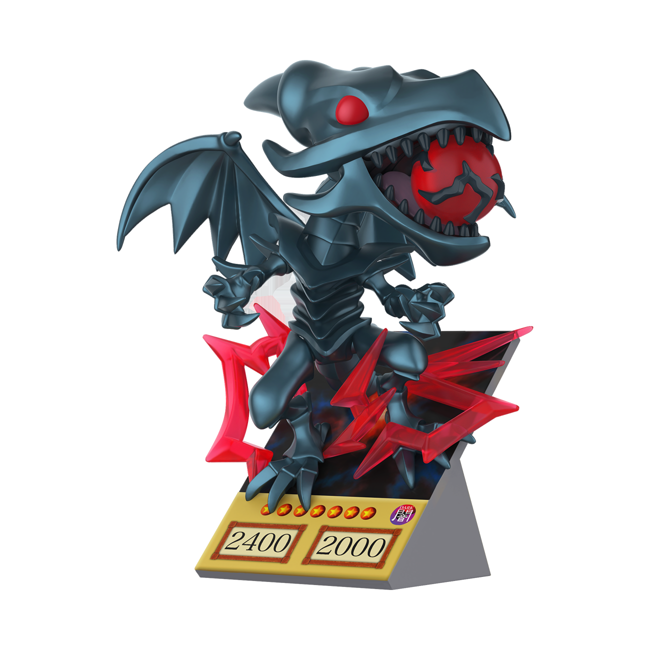 FUNKO POP PREMIUM: YU-GI-OH! - RED-EYES BLACK DRAGON (CARD)