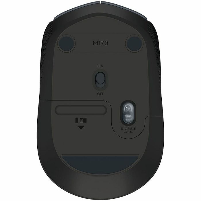 LOGITECH M170 Wireless Mouse - GREY