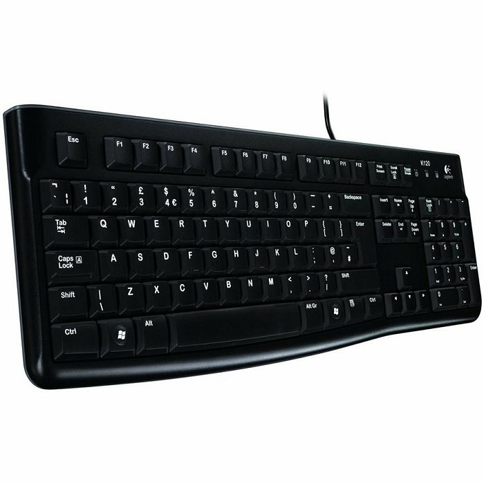 Tipkovnica LOGITECH K120, black