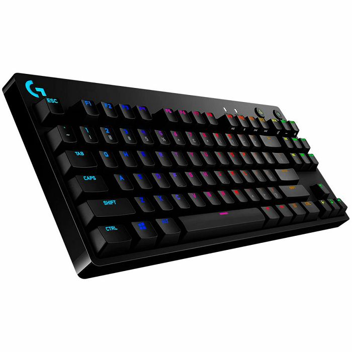 LOGITECH G PRO X TKL LIGHTSPEED Mechanical Gaming Keyboard - BLACK - US INTL - TACTILE