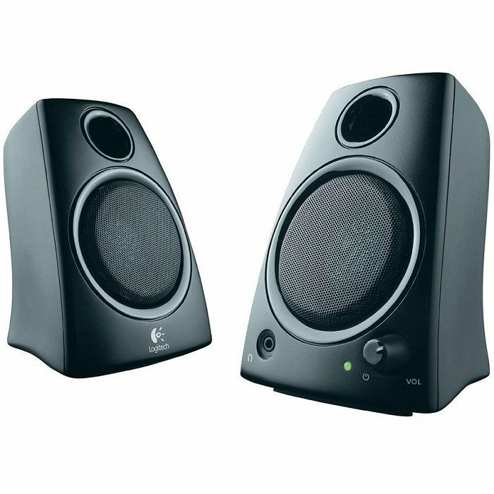 LOGITECH Z130 Stereo Speakers - BLACK - 3.5 MM