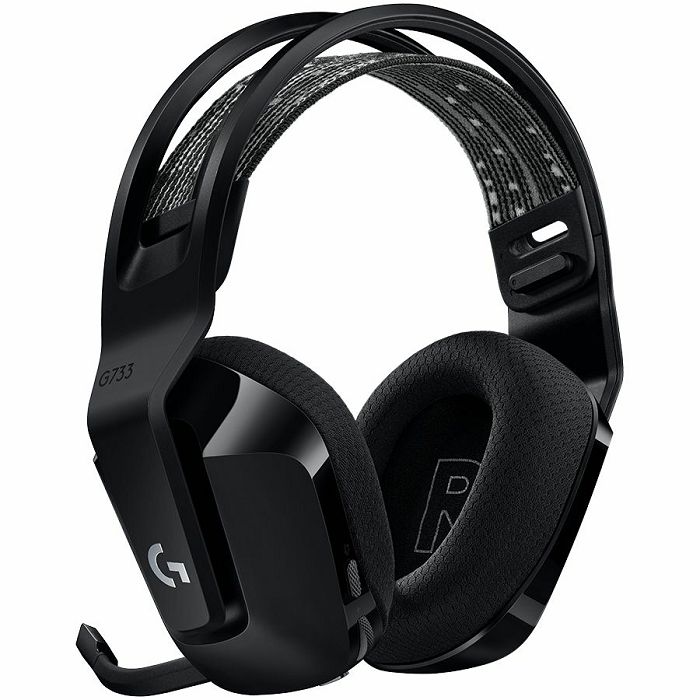 LOGITECH G733 Wireless LIGHTSPEED RGB Gaming Headset - BLACK