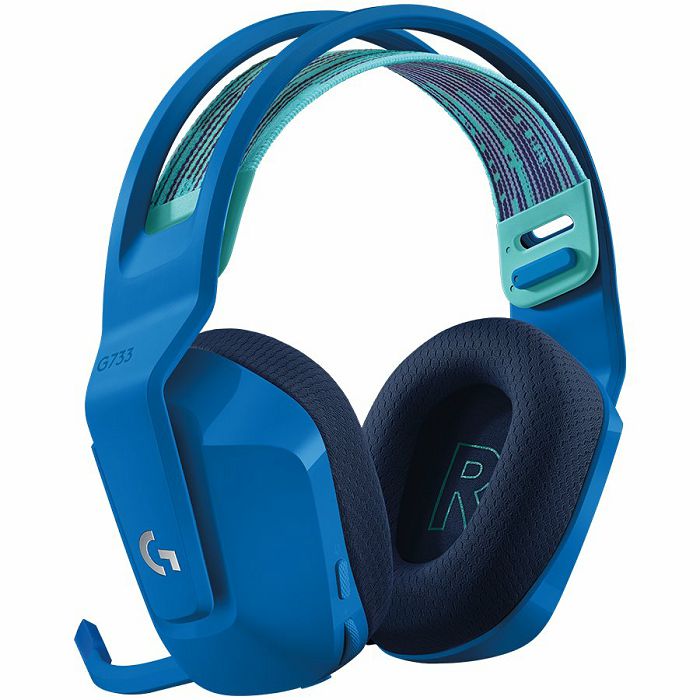 LOGITECH G733 Wireless LIGHTSPEED RGB Gaming Headset - BLUE