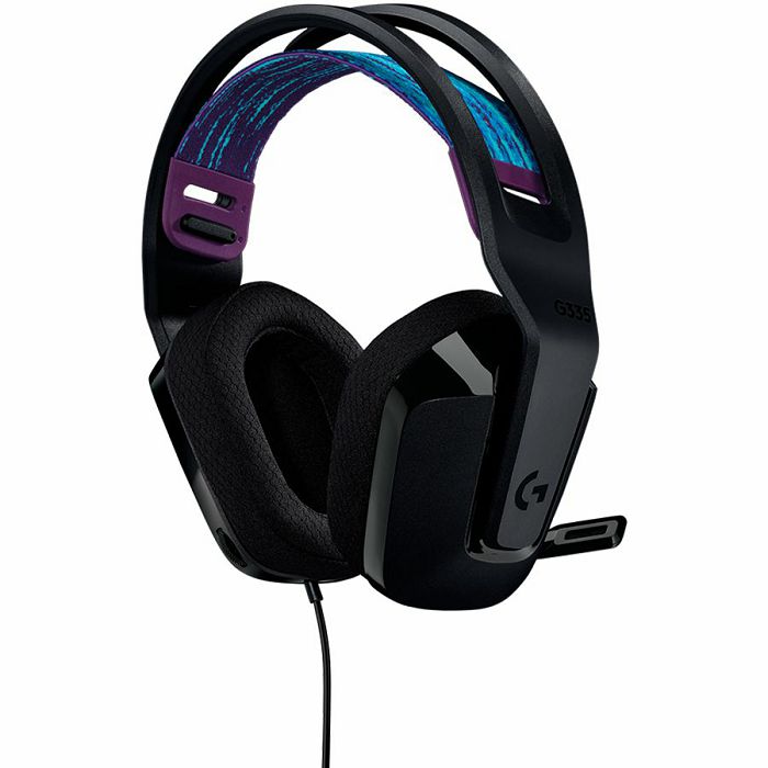 LOGITECH G335 Wired Gaming Headset - BLACK - 3.5 MM