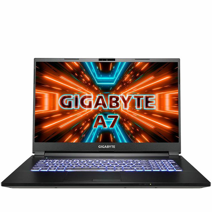 Gaming laptop GIGABYTE A7 K1-BEE1150SD / Ryzen 7 5800H, 16GB, 1000GB SSD, GeForce RTX 3060P 6GB, 17.3" FHD IPS 144Hz, FreeDOS, sivo 