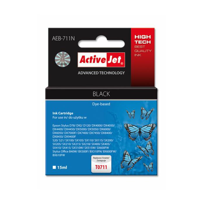 ActiveJet black ink Epson T0711