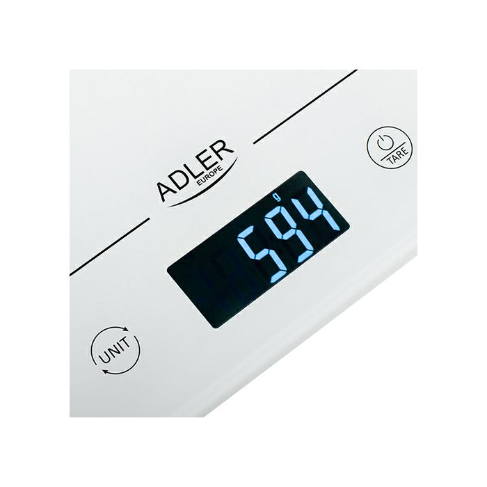 Adler kitchen scale white AD3170W