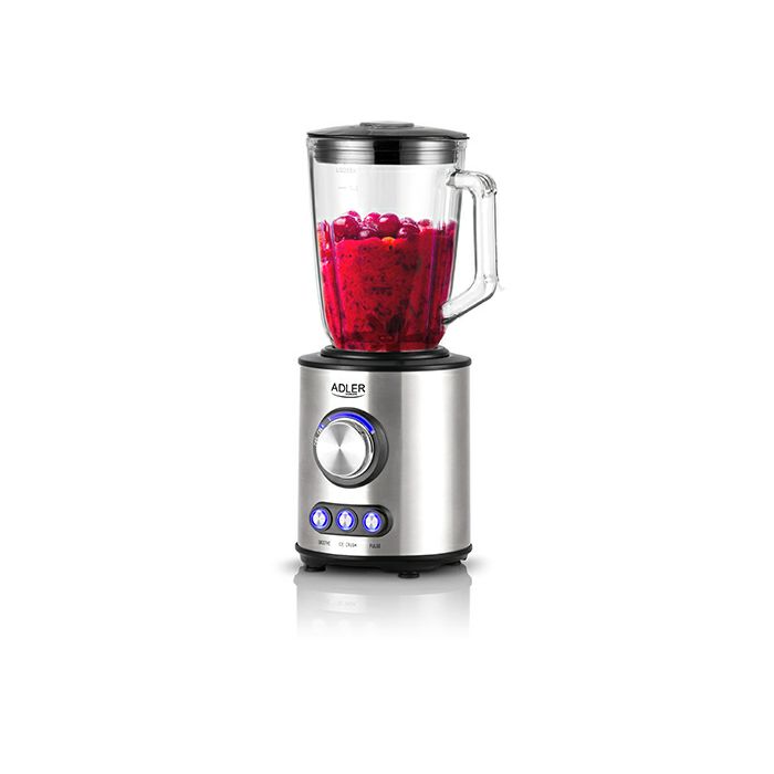 Adler powerful blender and mixer 1700W AD4078 silver color
