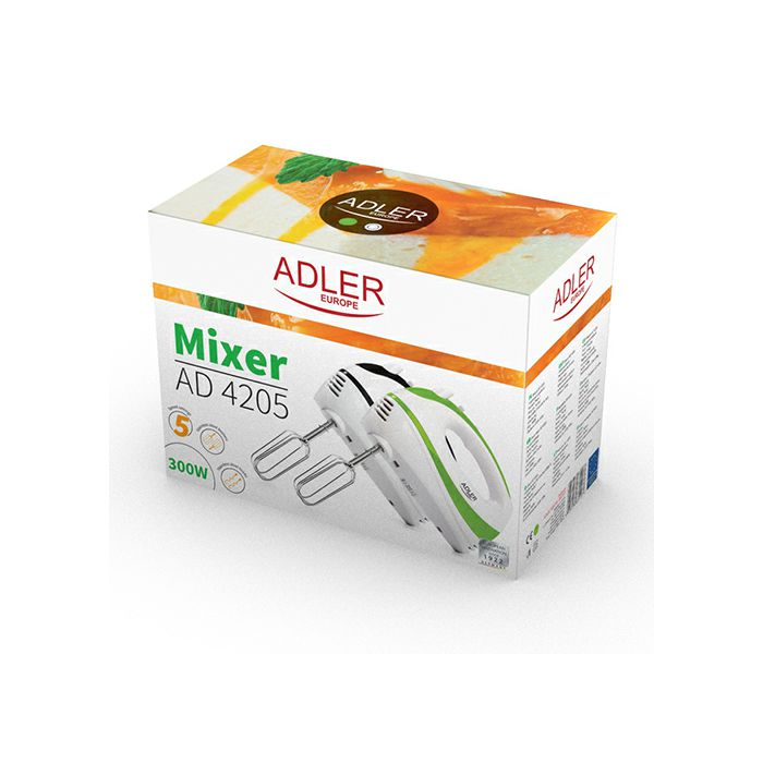 Adler hand mixer green 300 W