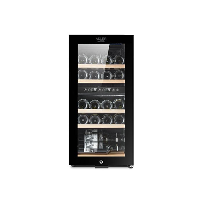 Adler wine display case 60L double cooling zone AD8080