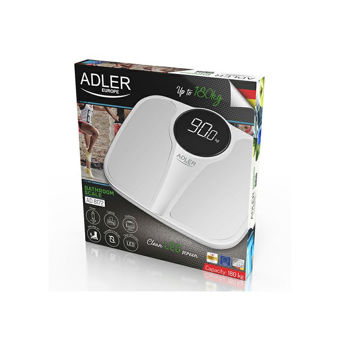 Adler personal scale white AD8173W