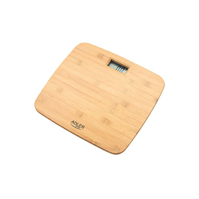 Adler personal scale bamboo AD8173
