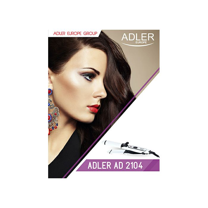 Adler hair straightener and curler in one AD2104