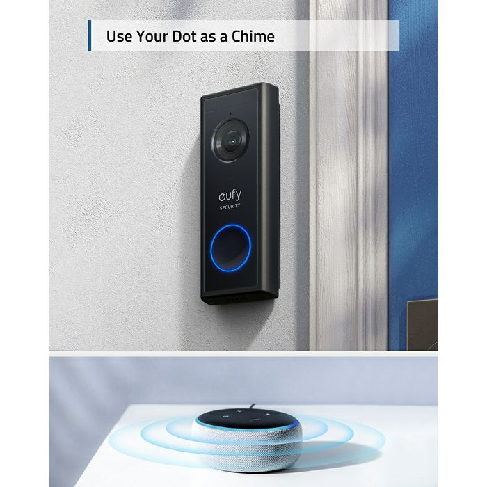 Anker Eufy security video doorbell slim 1080p