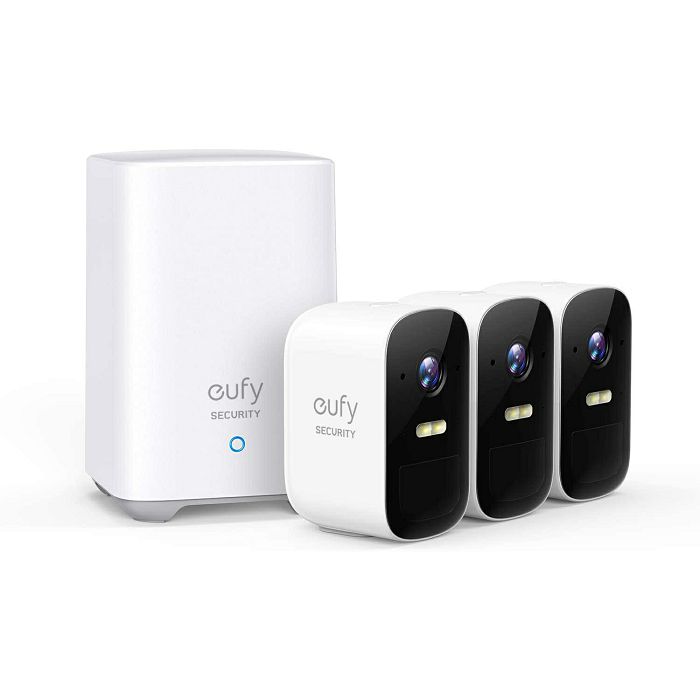 Anker Eufy security EufyCam 2C set of 3 cameras + base