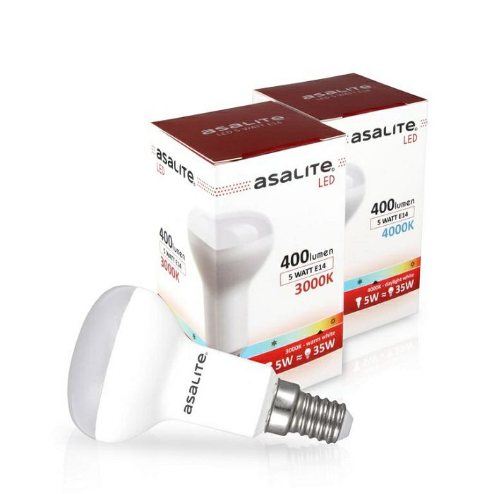 ASALITE LED bulb E14 R50 5W 3000K 400lm