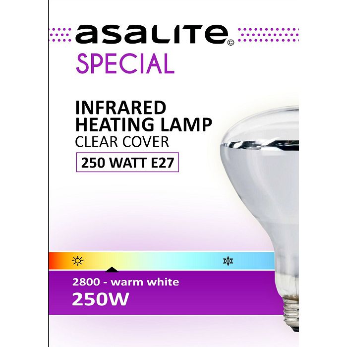 ASALITE IR bulb E27 250W 2800K