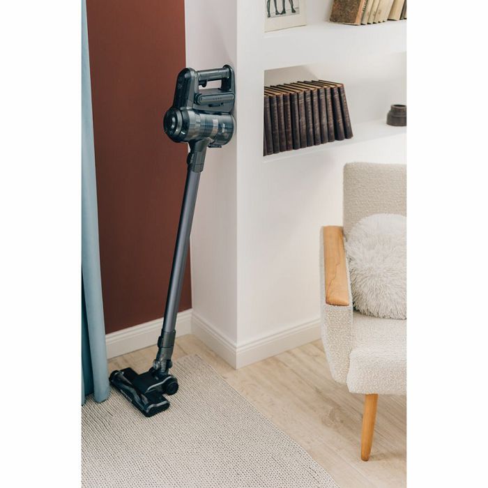 AENO Cordless vacuum cleaner SC1: electric turbo brush, LED lighted brush, resizable and easy to maneuver, washable MIF filter