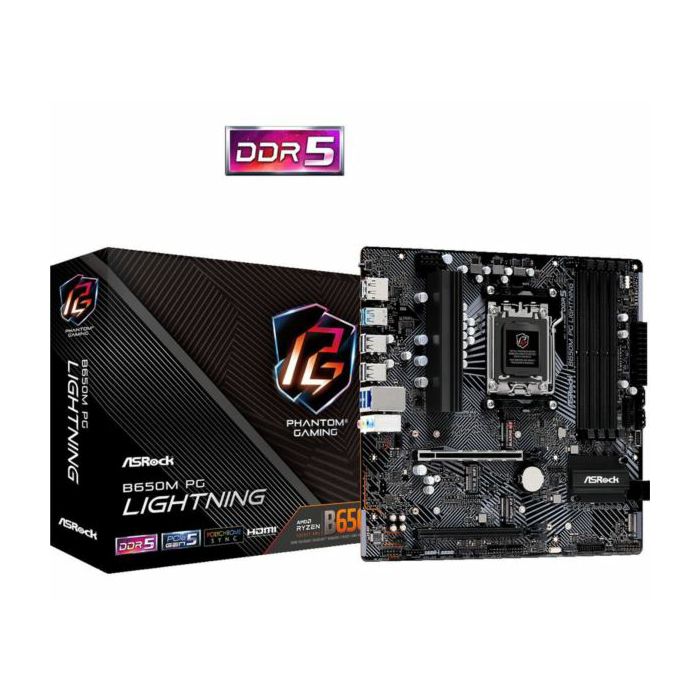 Asrock AMD AM5 B650M PG LIGHTNING