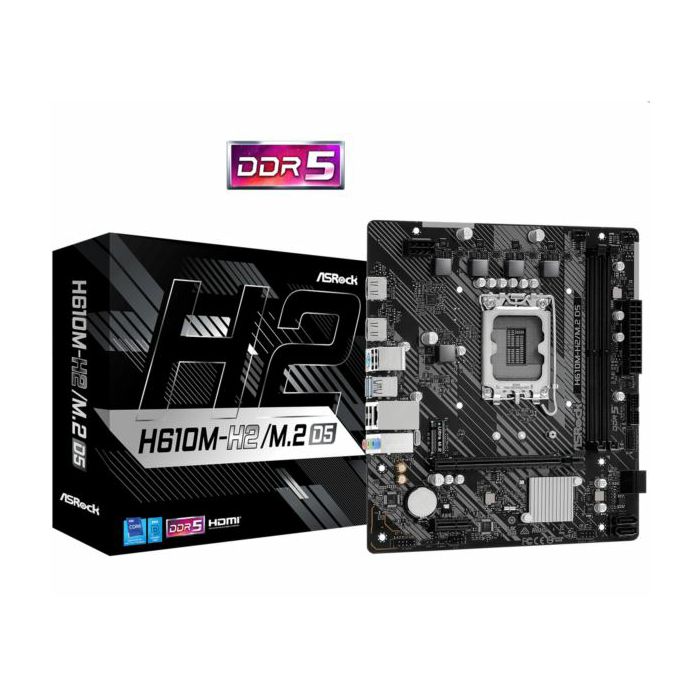 Asrock Intel LGA1700 H610M-H2 M.2 D5