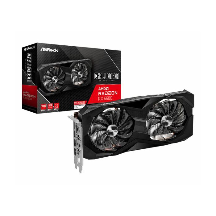 Asrock Radeon RX 6600 Challenger D 8GB, 8GB GDDR6