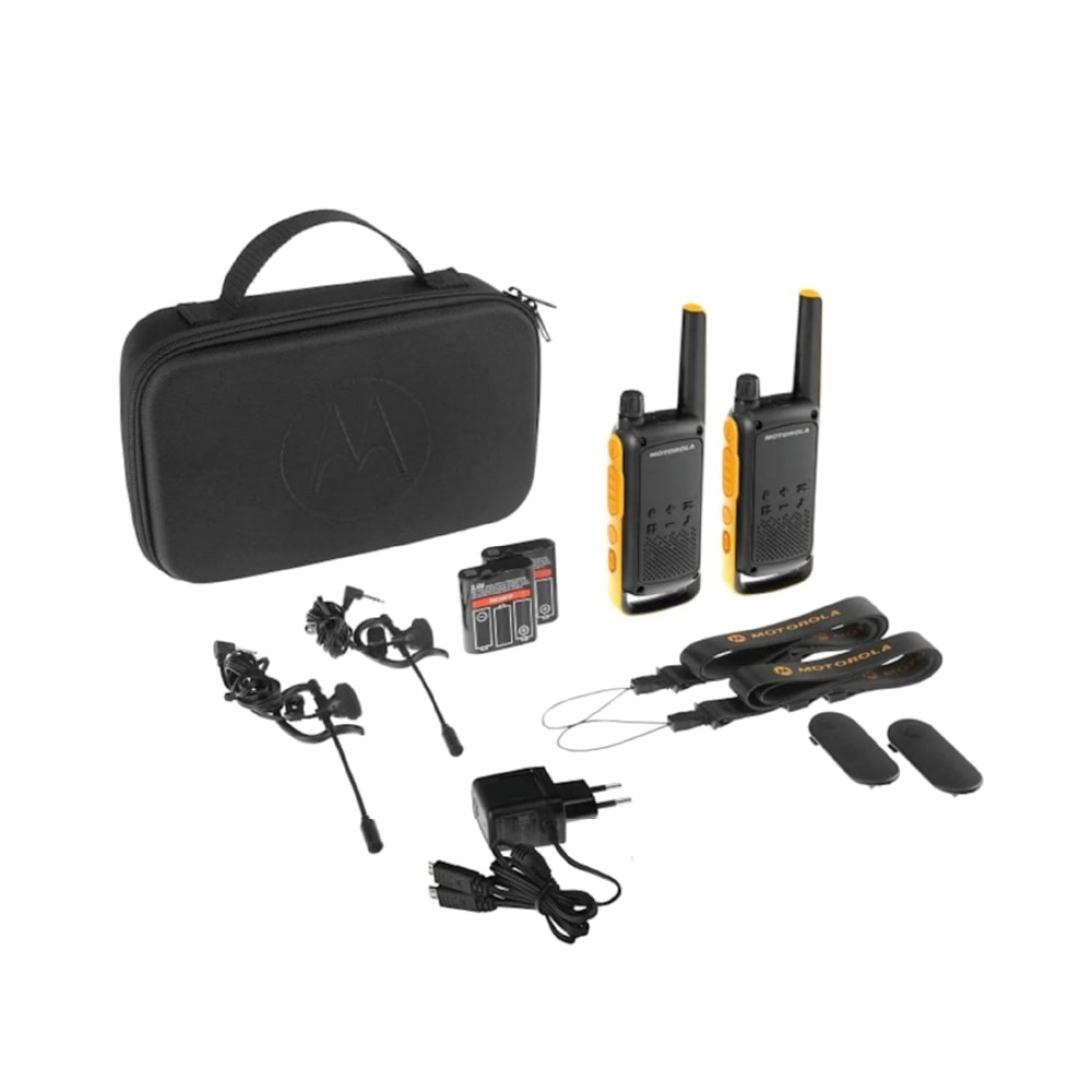 MOTOROLA radio stanica T82 Extreme crna-rumena - 859