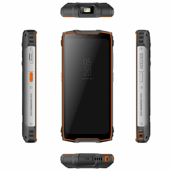 Blackview Smartphone Rugged Phone BV9300 Pro 12GB+256GB with Built-in 100LM Flashlight, Orange