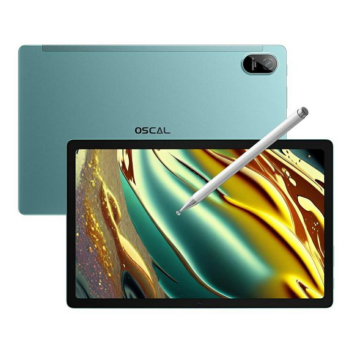 Blackview Oscal PAD15 10'' tablet 8GB+256GB LTE, screen protector and stylus included, green