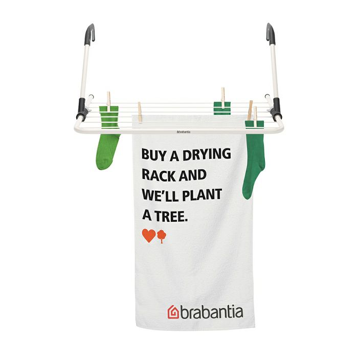 Brabantia hanging laundry hanging stand 4.5m white