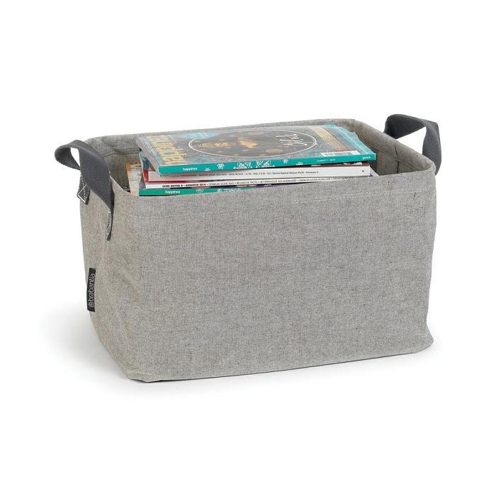 Brabantia folding laundry basket 35L gray