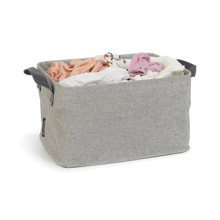 Brabantia folding laundry basket 35L gray