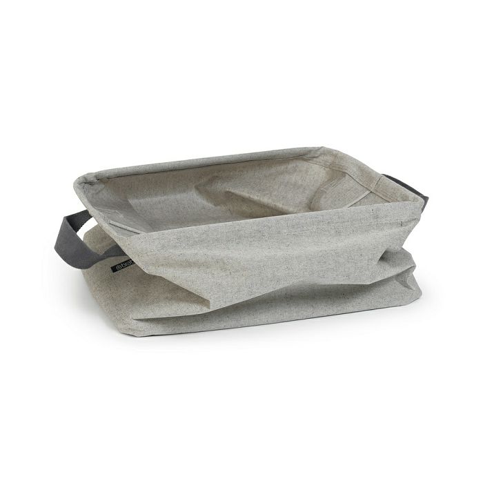 Brabantia folding laundry basket 35L gray