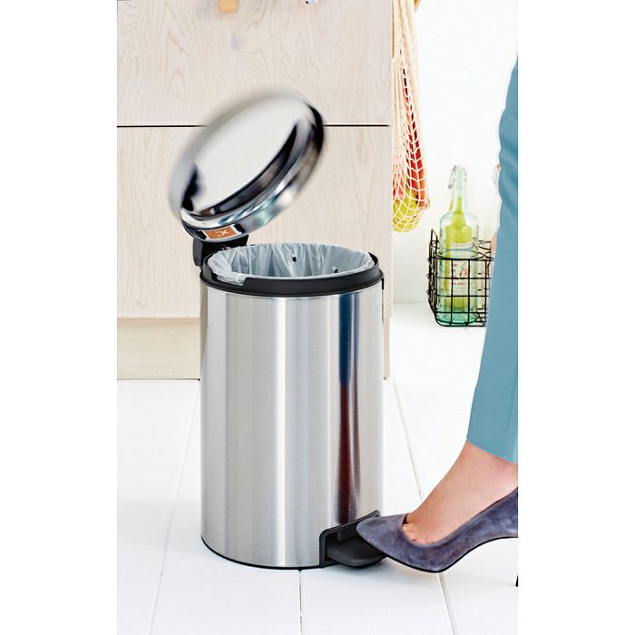 Brabantia waste bin 12L metal