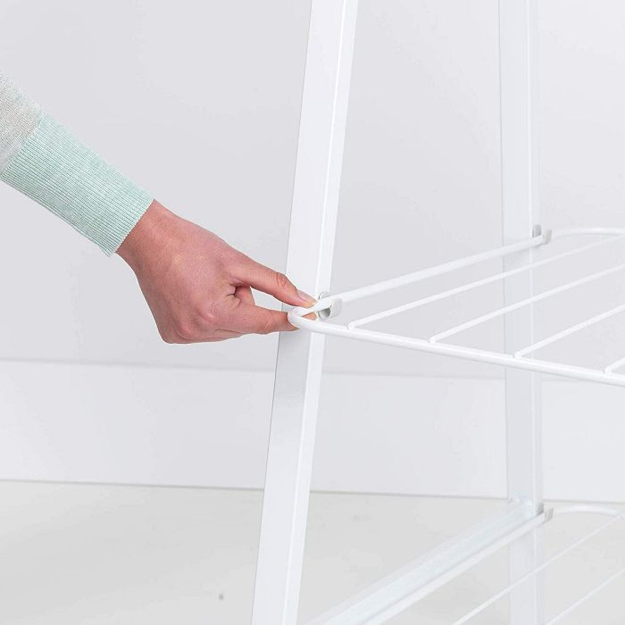 Brabantia clothes rack white