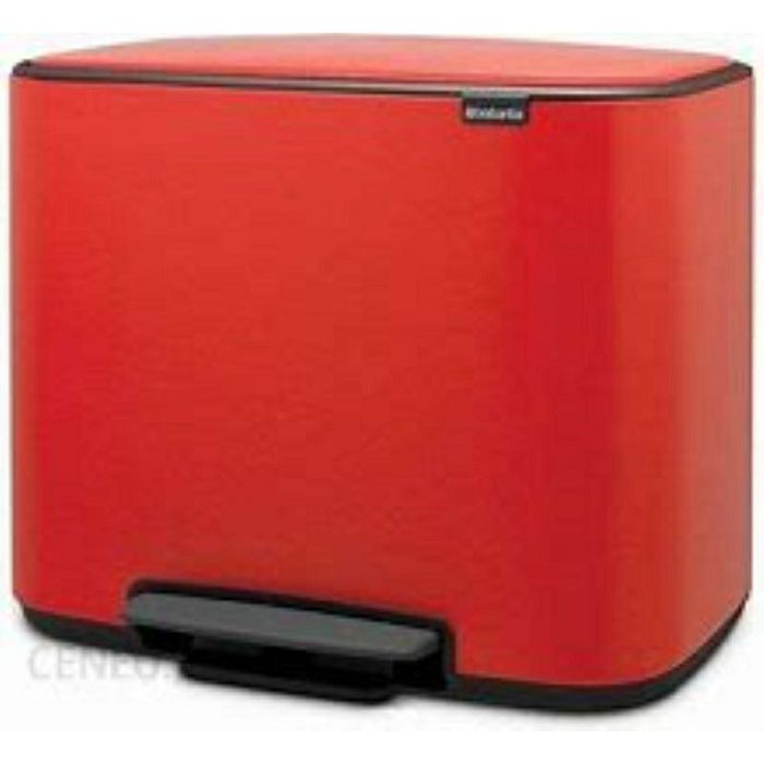 Brabantia pedal bin 3x11L red 121029