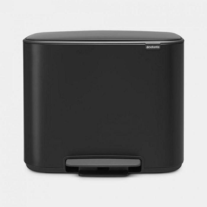 Brabantia pedal bin 3x11L black 121104