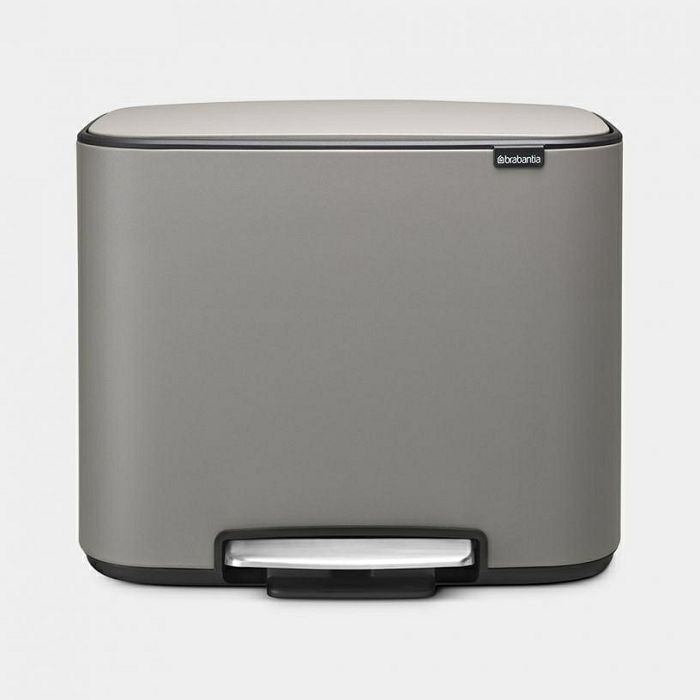 Brabantia pedal bin 3x11L gray 121524