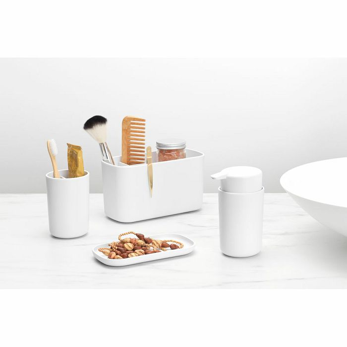 Brabantia toothbrush holder white