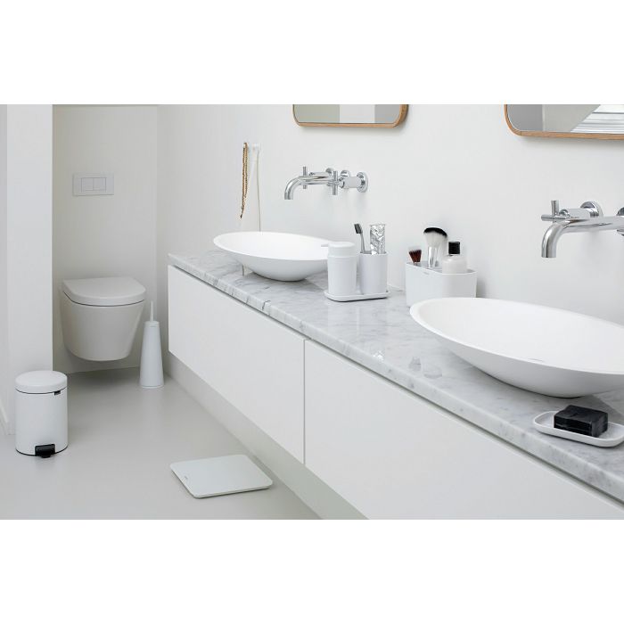 Brabantia ReNew bathroom accessory set white