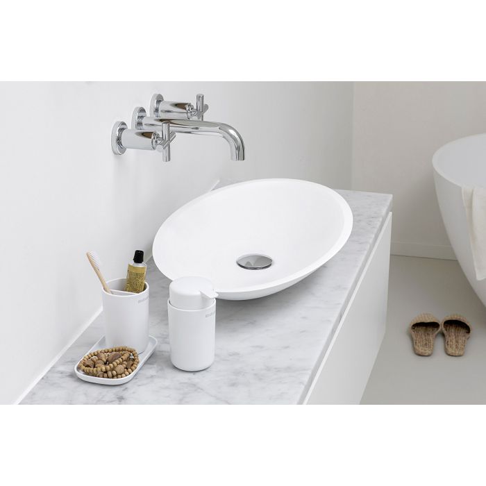 Brabantia ReNew bathroom accessory set white
