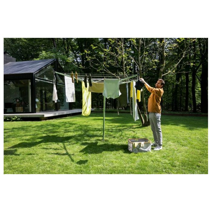 Brabantia outdoor laundry dryer Lift-O-Matic 50m green