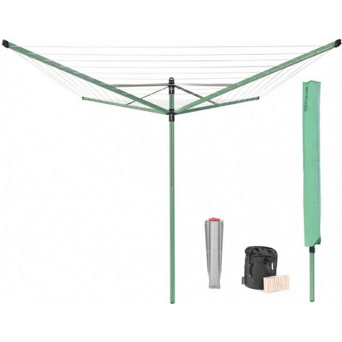 Brabantia outdoor laundry dryer Lift-O-Matic 50m green