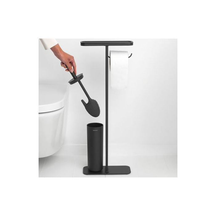 Brabantia MINDSET multi-purpose toilet stand mineral gray