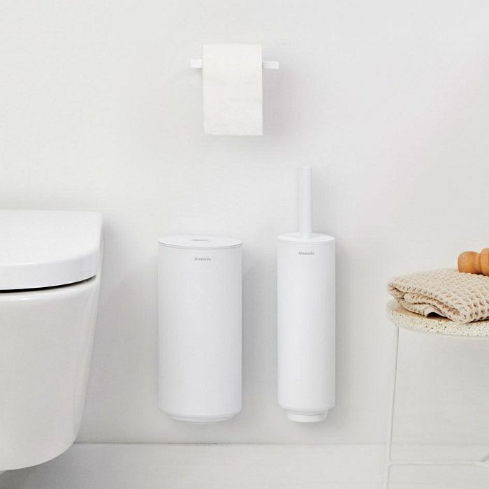 Brabantia MINDSET three-piece bathroom set white