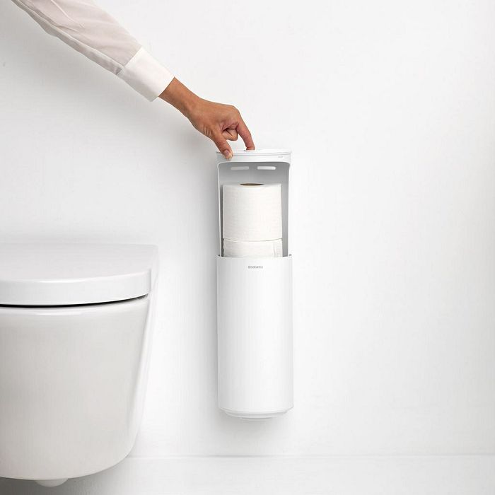 Brabantia MINDSET three-piece bathroom set white